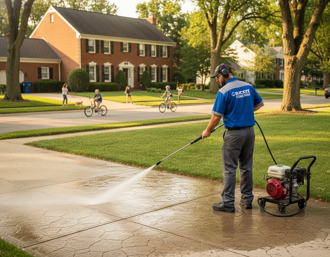 Pressure Washing In Upper Arlington